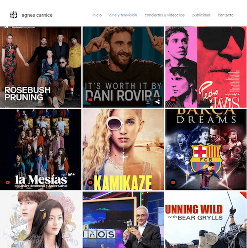 Preview web Agnes Carnice