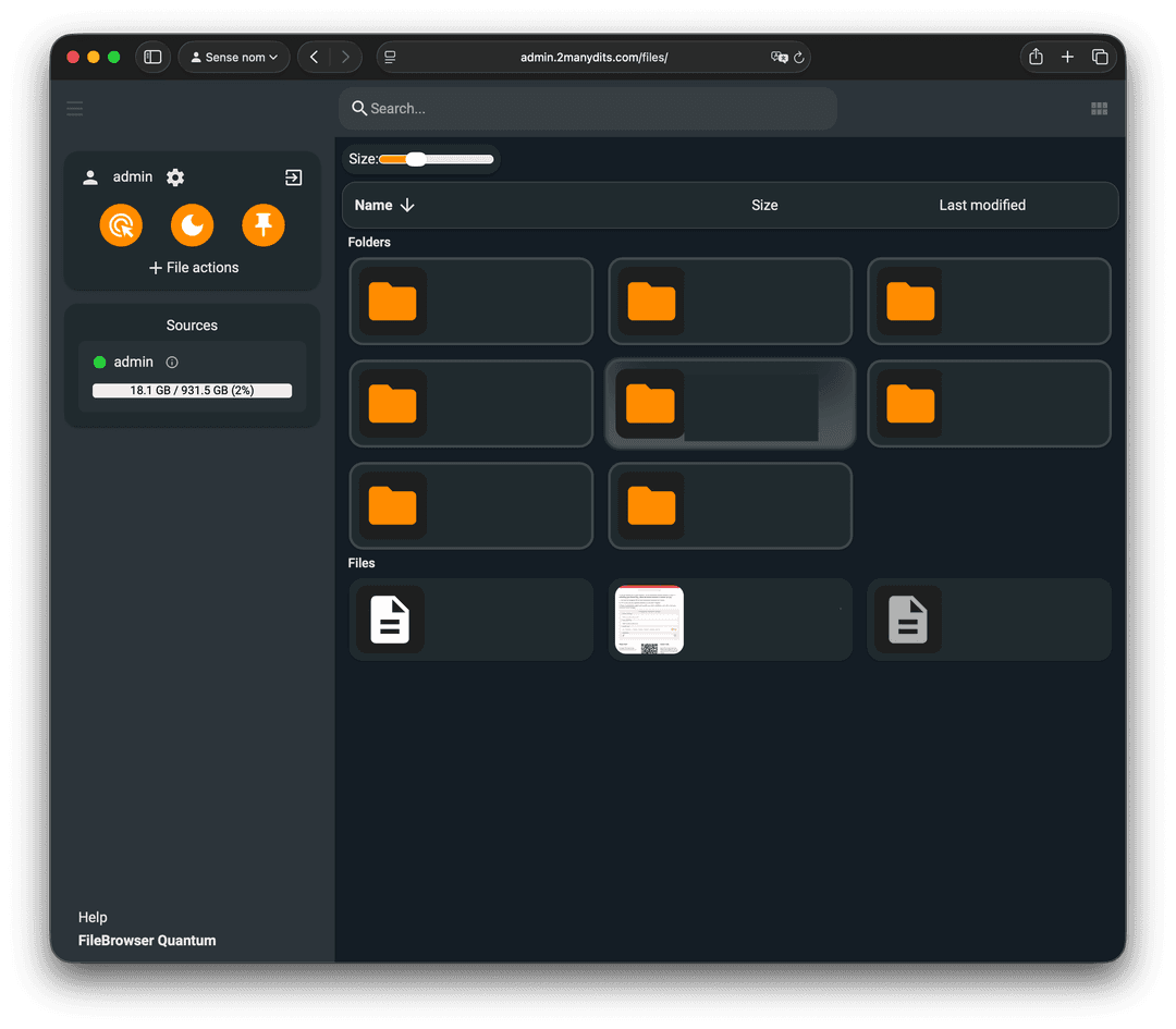 Administration Panel